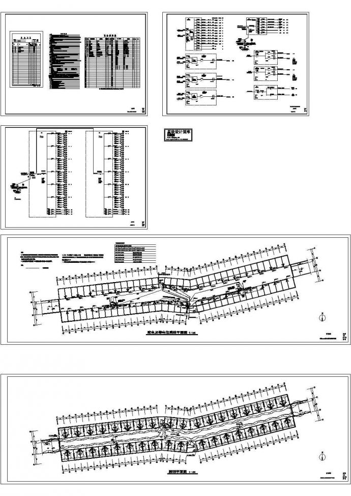 三类地下车库电气设计CAD图_图1