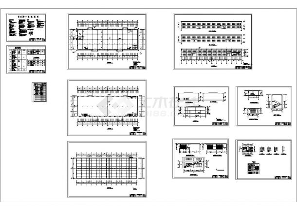 1号车间装饰装修设计CAD施工图-图一