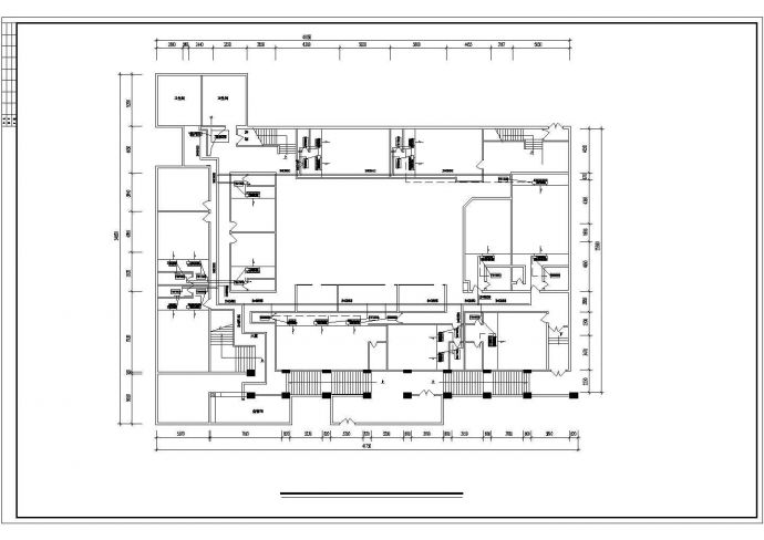 某地区酒吧中央空调设计施工详情图_图1