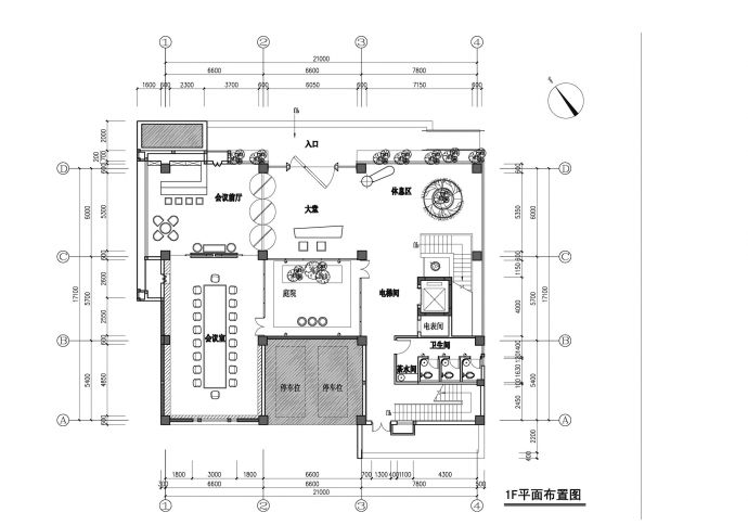 武汉光谷“芯中心”独栋办公全套设计实景图_图1