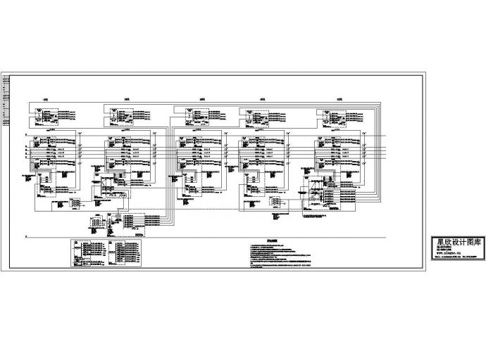 某地多层住宅配电系统图纸_图1