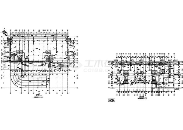 某建筑安防布线施工图-图一