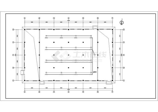 某药厂建筑全套电气设计施工平面图纸-图二