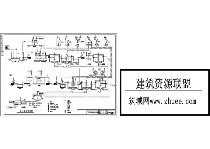 不锈钢酸洗废水处理流程图_图1