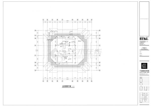 华润中心（一期）建施平面CAD图.dwg-图一