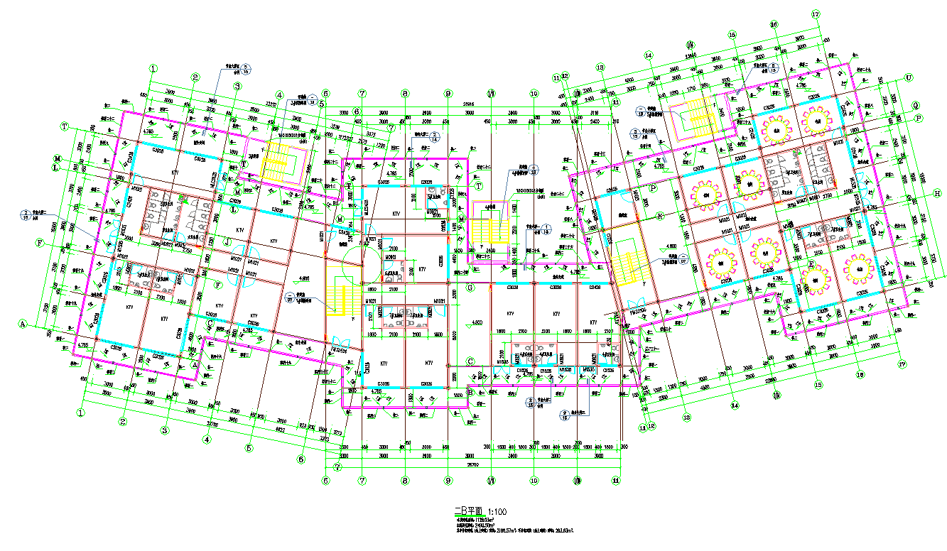 某地区新中式风格商业综合体建筑施工图