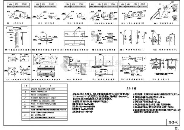 小水电站机电设计图（D1）-JDCAD图-图一