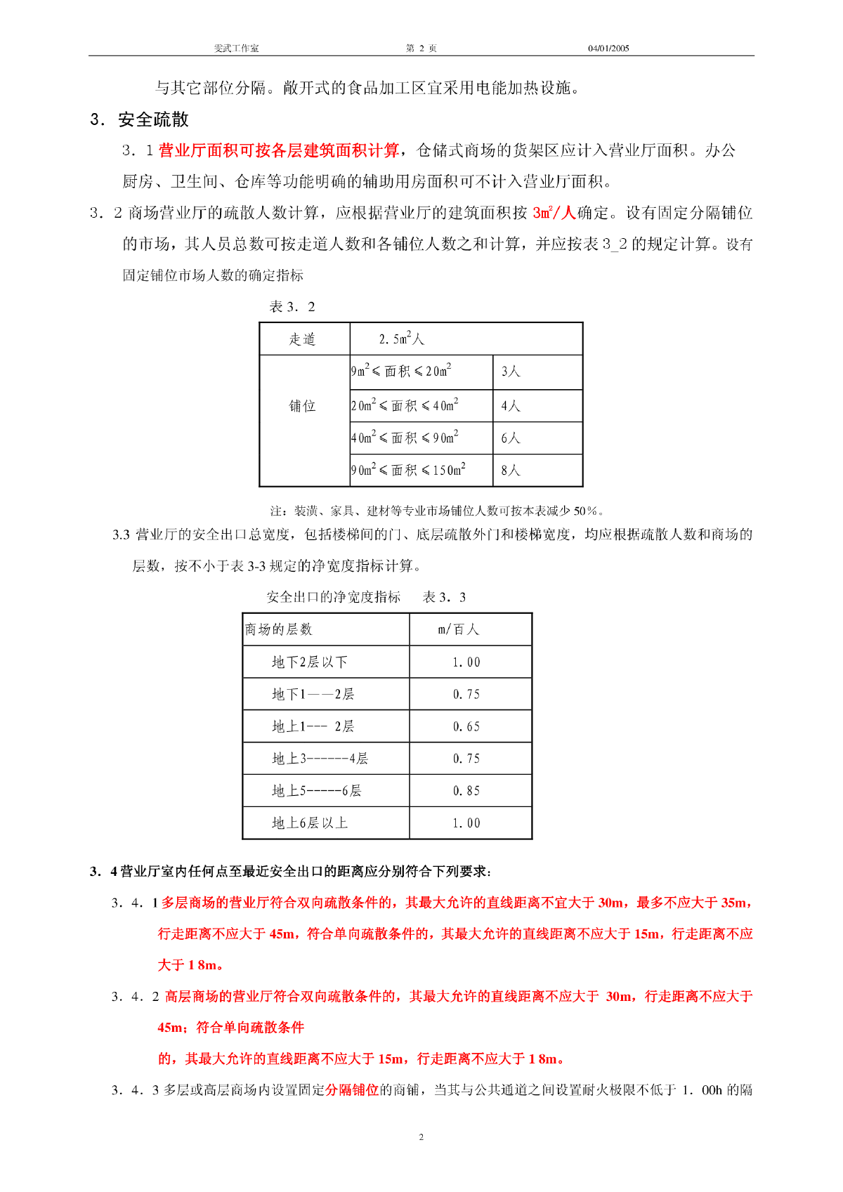 上海大中型商场防火技术规定-图二