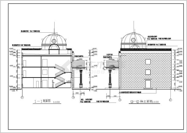 某地三层渡假村建筑设计图纸（设计说明）-图一