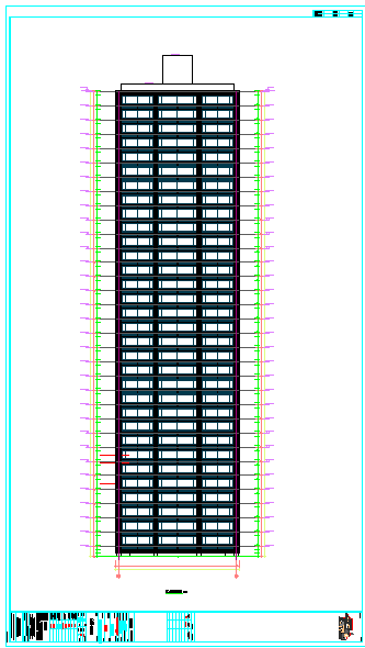 某高层豪宅住宅楼全套建筑cad设计施工图