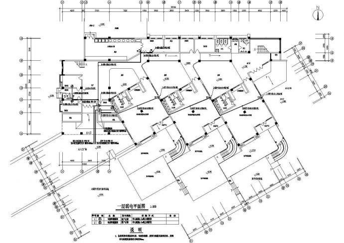 某地区新建规后幼儿园电施CAD设计图纸_图1