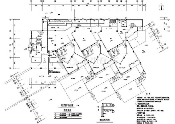 某地区新建规后幼儿园电施CAD设计图纸-图二