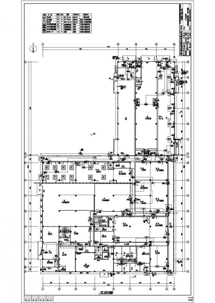 某工业园区综合布线全套图CAD图纸_图1
