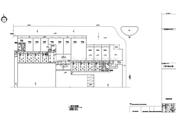 某地区学校行政办公楼电气CAD设计图纸-图二