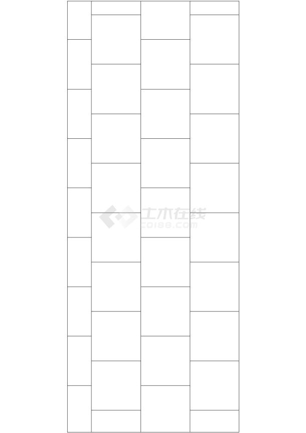 某14172平方米高层住宅楼全专业施工图CAD-图二