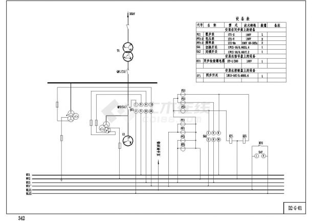 小水电站机电设计图（D2）-GCAD图-图一