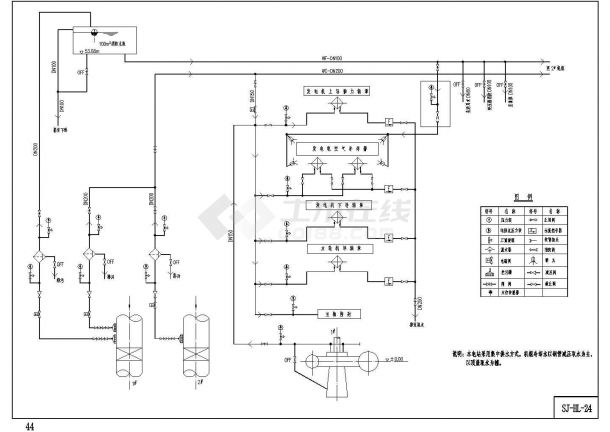小水电站机电设计图（ＨＬ）－3CAD图-图一