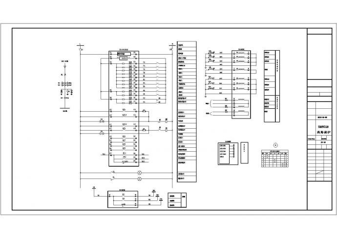 某大型小区高低压配电设计及生产图CAD_图1