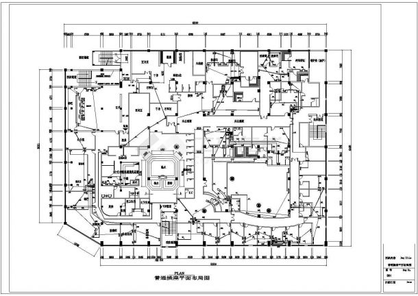 某地区施工系统电器部分CAD设计图纸-图二