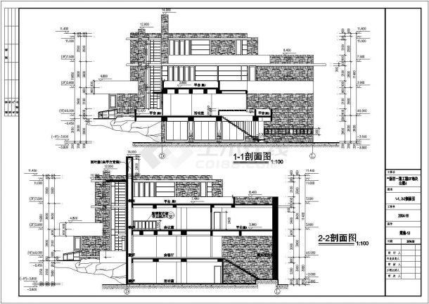 某地区居民住宅建筑设计规划方案图-图二