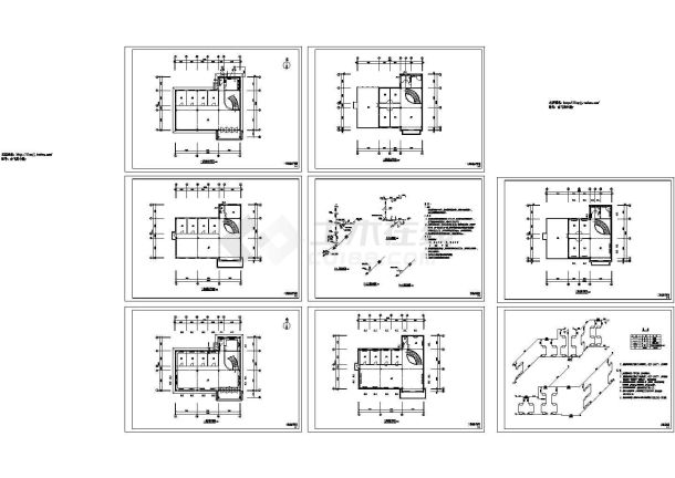 某地方3层别墅水暖施工图全套-图一