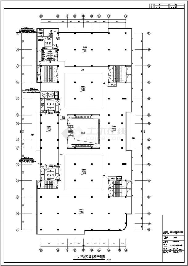 四川省某5层商业楼暖通设计施工图-图二