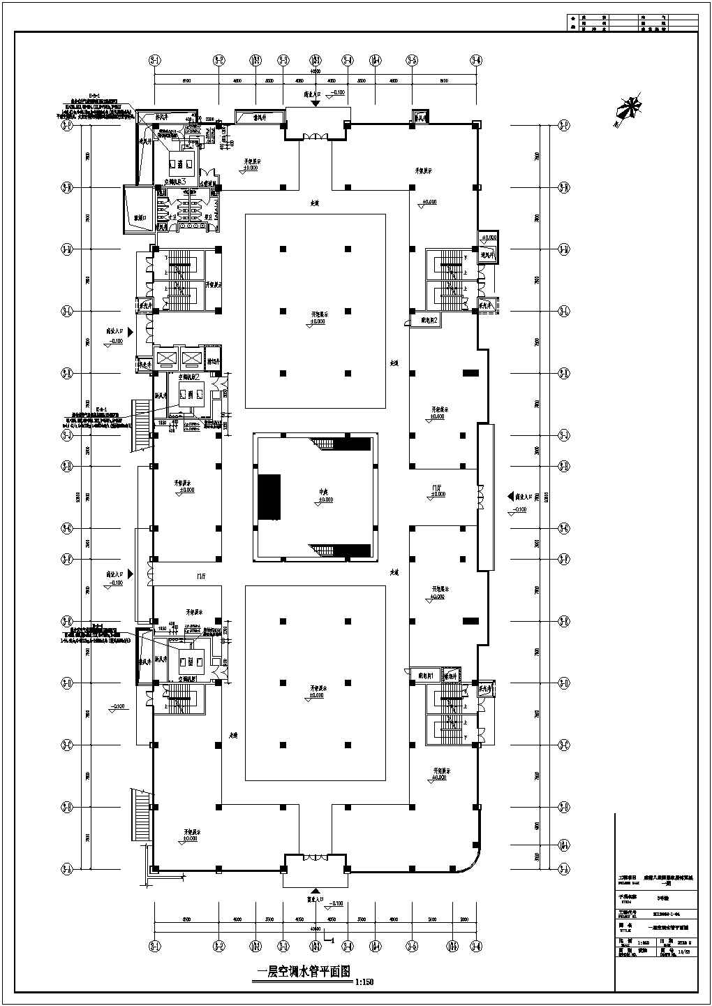 四川省某5层商业楼暖通设计施工图