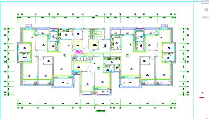 某2套16层高层住宅暖通设计施工图_图1
