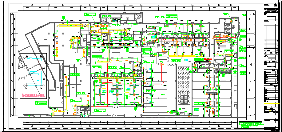 老年公寓地源热泵空调系统施工图（全套）