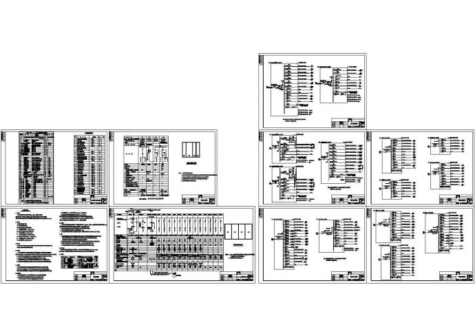 某水厂全套电气及自动化图纸_图1