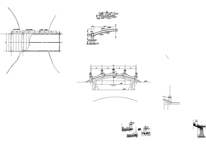 木拱桥设计图_图1