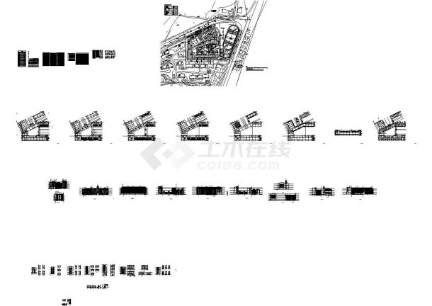 [安徽]小学附属工程量清单计价实例(含施工图纸)-图一