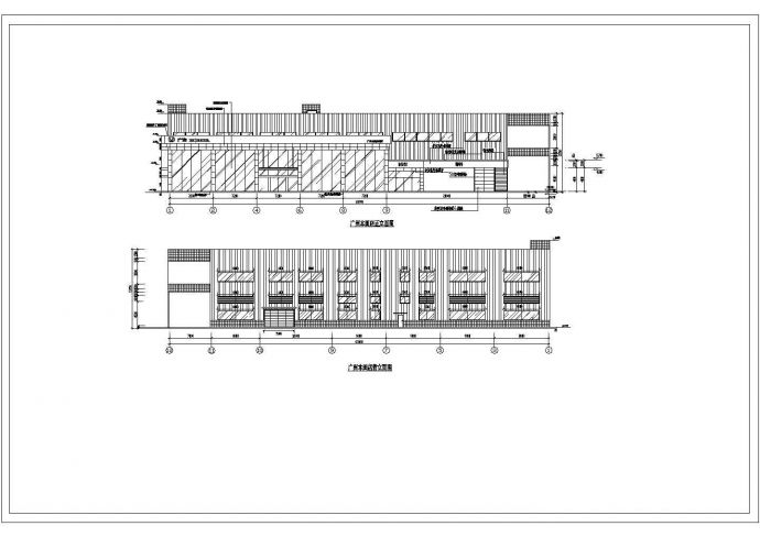 某地本田4S店建筑CAD设计施工图_图1
