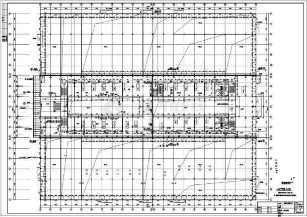 葵涌生产基地厂房建筑施工图纸（共4张）-图二