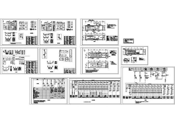 变电所电气图纸CAD图_图1
