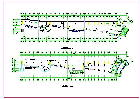 某商业大型步行街全套建筑设计施工图_图1