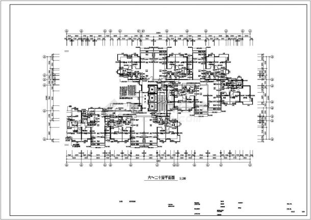 某花园式高档知名住宅建筑设计施工图-图二