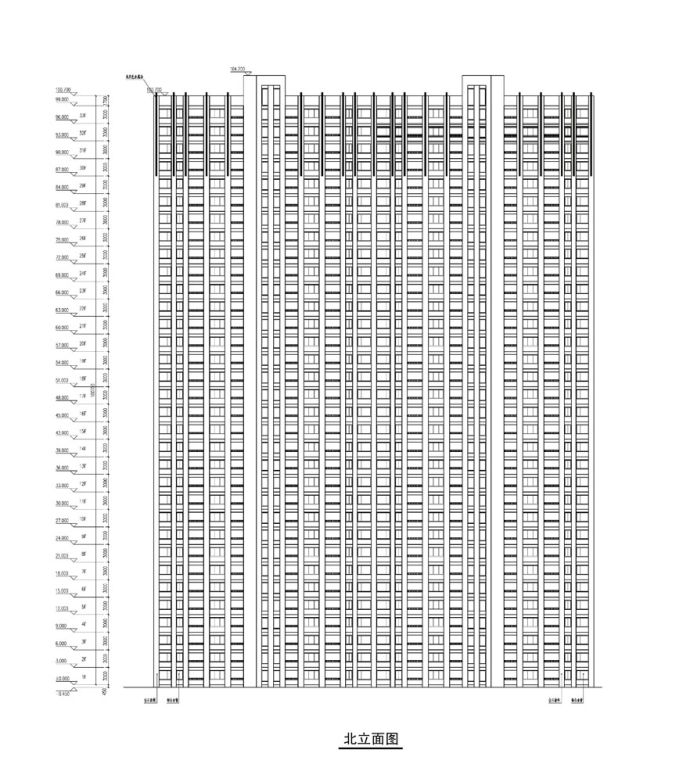 超高层现代化玻璃幕墙式商业综合体建筑设计方案文本（jpg）_图1