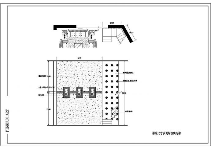 详细家庭住宅室内装修cad设计施工图_图1