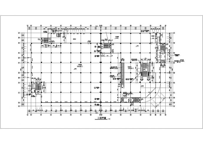 某地大型商业大厦建筑施工图（全套）纸_图1