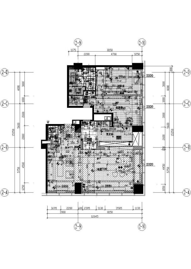 北京嘉美中心酒店建筑结构水电设计CAD图-图一