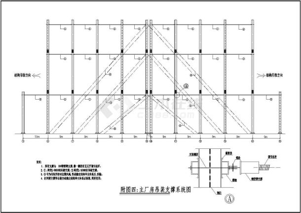 常熟某2×600MW电厂主厂房钢结构安装工程作业指导书-图一