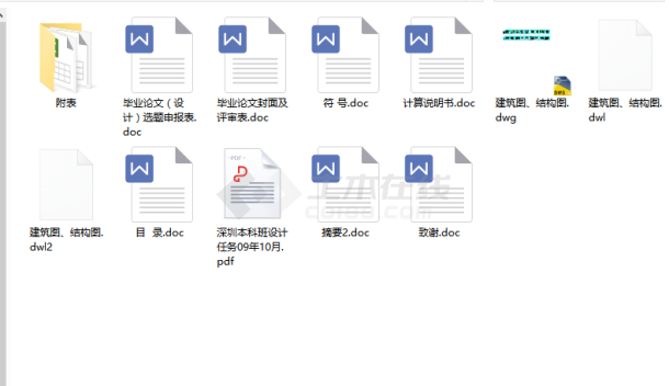 某地学校六层框架宿舍楼建筑平面图-图一