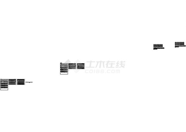 东田某食品市场建筑外立面幕墙改造图-图一