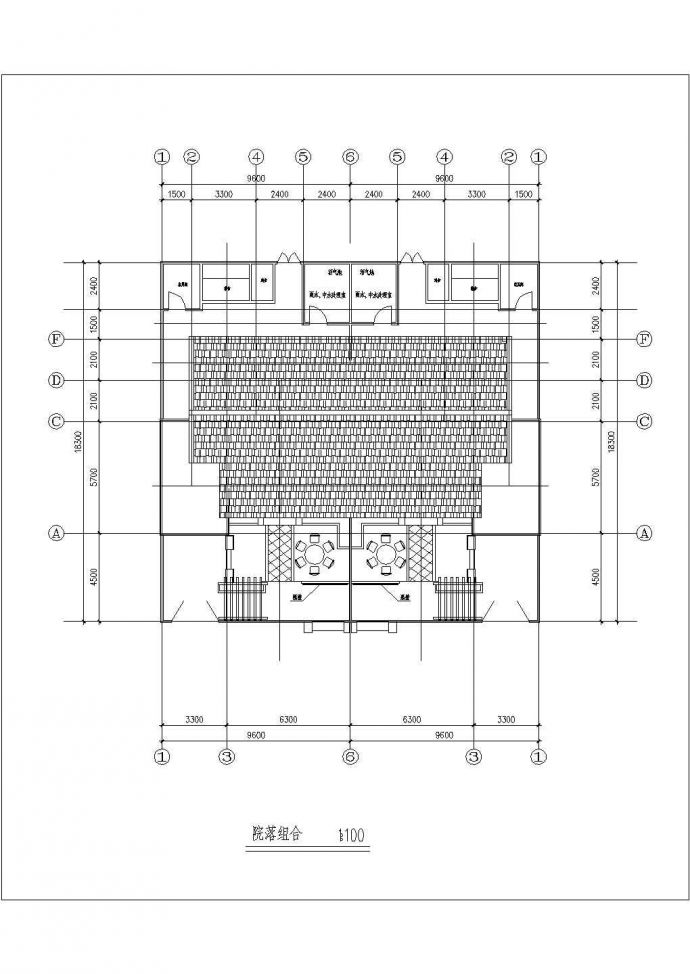新农村住宅建筑设计方案图纸（共5张）_图1