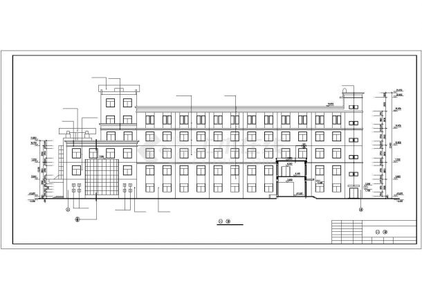 精美实用的办公楼建筑方案设计图（共11张）-图二