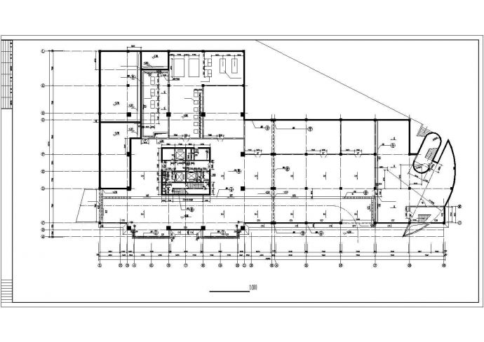 完整详细的大厦建筑设计图（全套）_图1