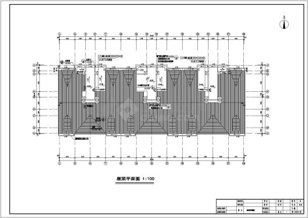 某地13层框剪结构住宅楼工程建筑结构设计图-图二