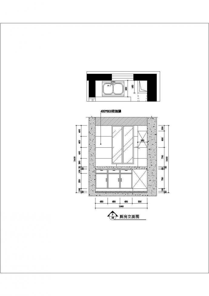 某地区住宅设计建筑装修规划施工图_图1