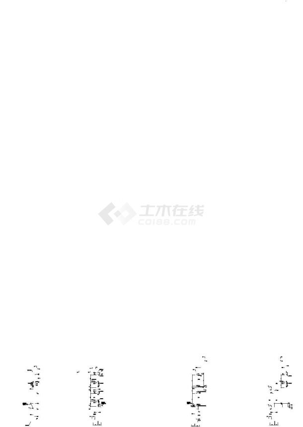 [北京]某二层小型独栋别墅建筑施工图，含效果图-图一